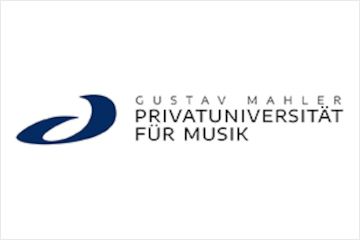 Logo Gustav Mahler Privatuniversität, GMPU.